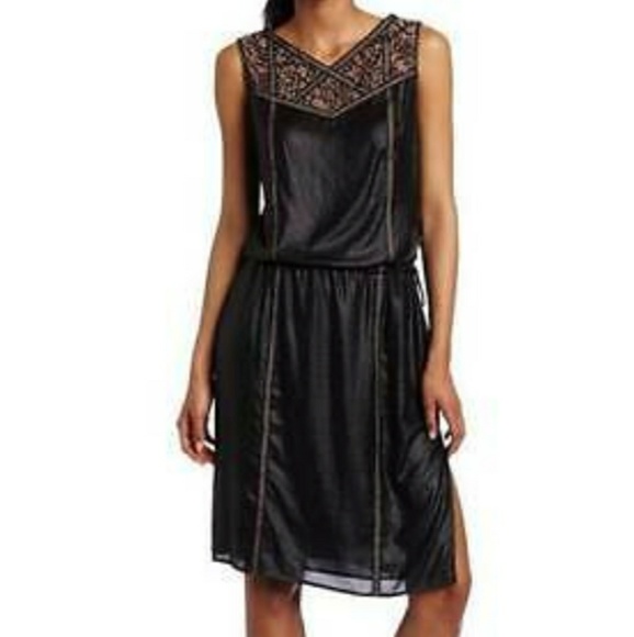 BCBGMaxAzria Dresses & Skirts - BCBG MaxAzria Greta lace-inset cocktail dress
